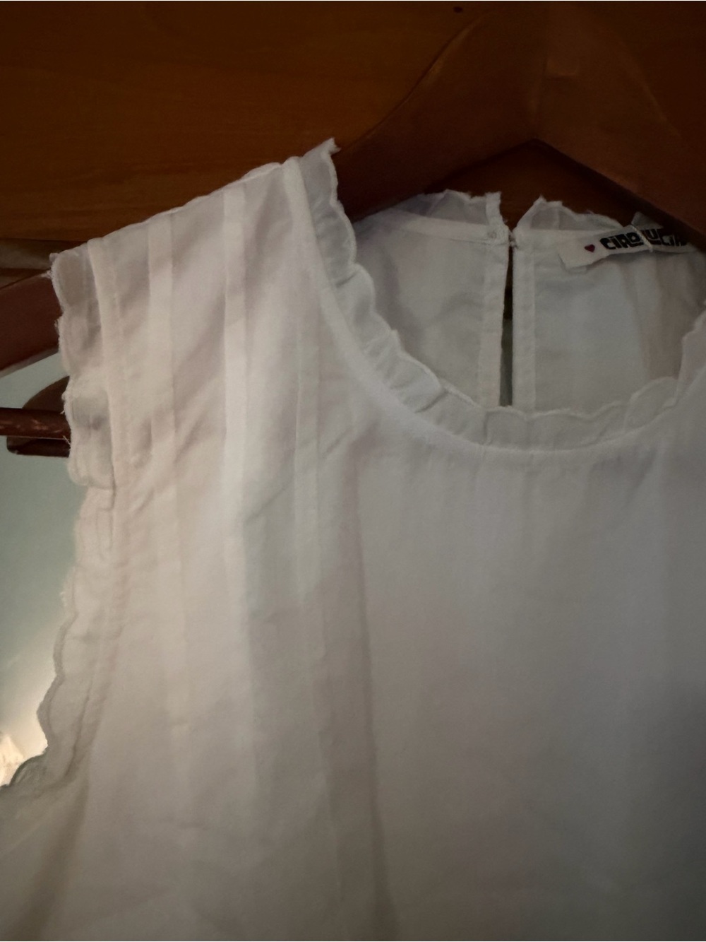 Ciao Lucia EBBA WHITE EMBROIDERED COTTON DRESS - Picture 4 of 9